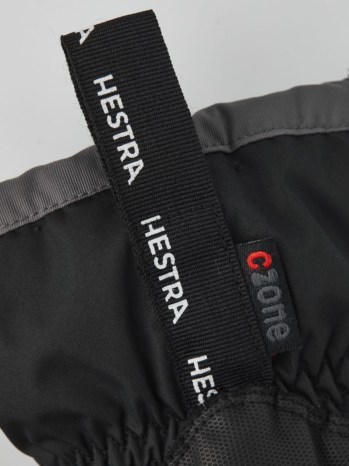 Hansker, Hestra, Gauntlet CZone Jr, Black/graphite