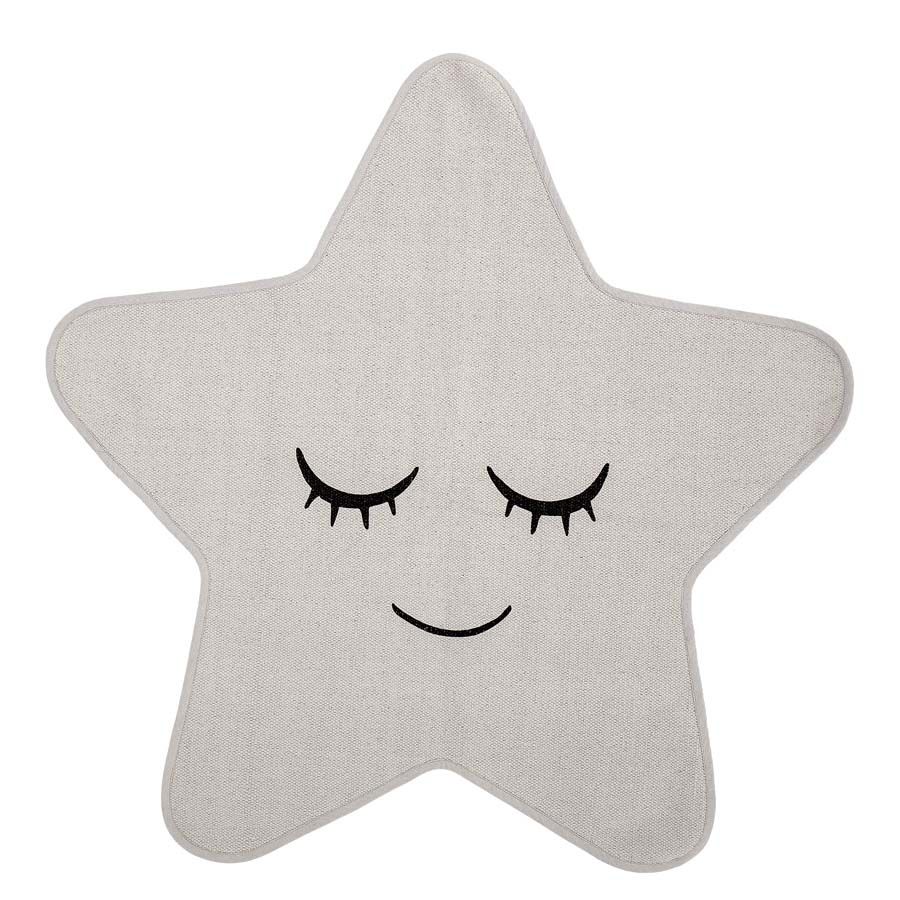 Bloomingville gulvteppe Star, hvit