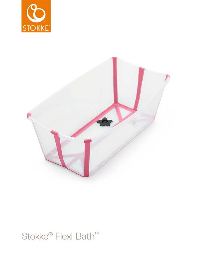Stokke® Flexi Bath, Transparent Pink