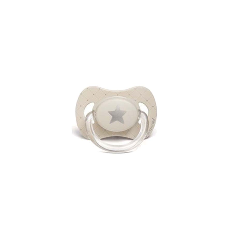 Suavinex silikonsmokk, Special occasion star, 0-6 mnd