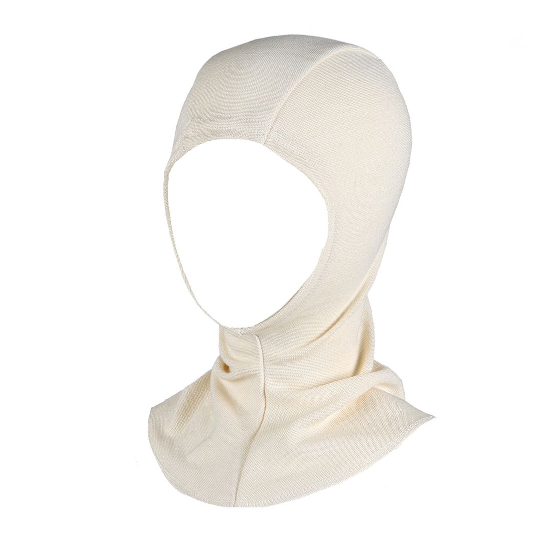 Kivat Balacalav Ull/Silke, Offwhite