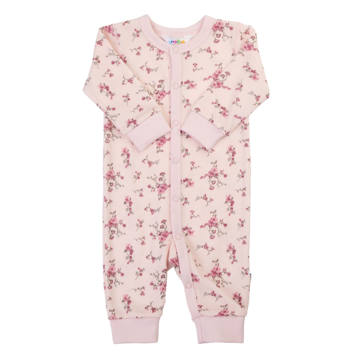 Joha Heldress Ull, Rosa m/blomster