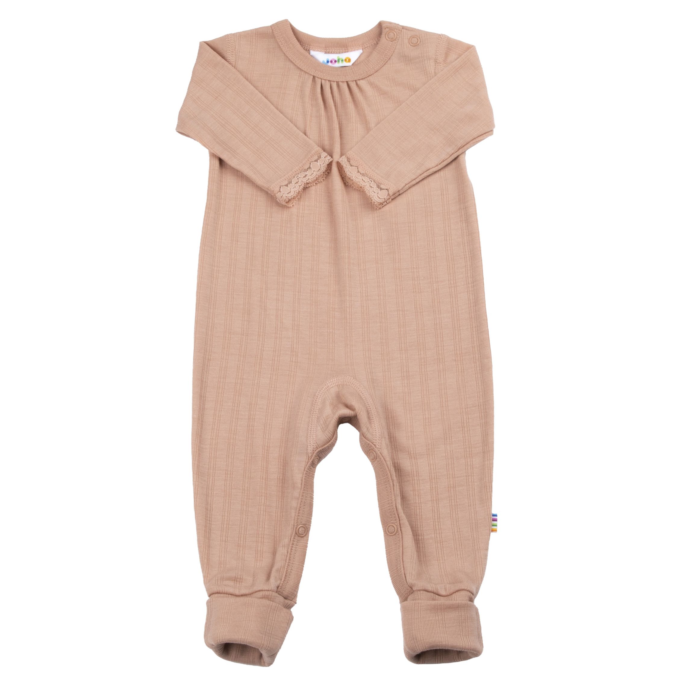 Jumpsuit, Joha, Merinoull/Silke, Peach