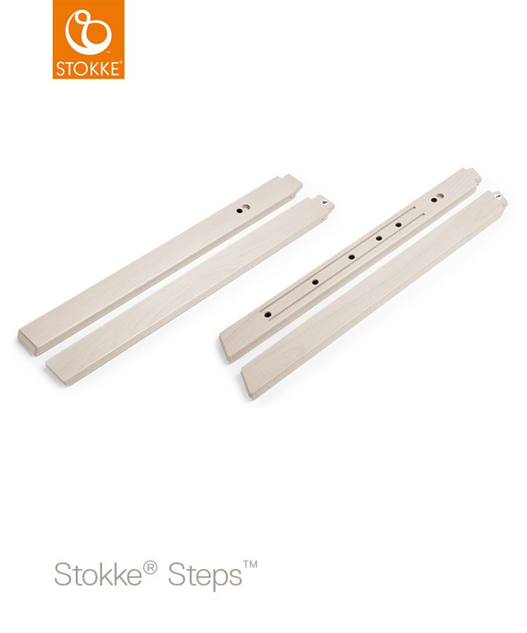 Stolben, Stokke® Steps™, Bøk, Whitewash