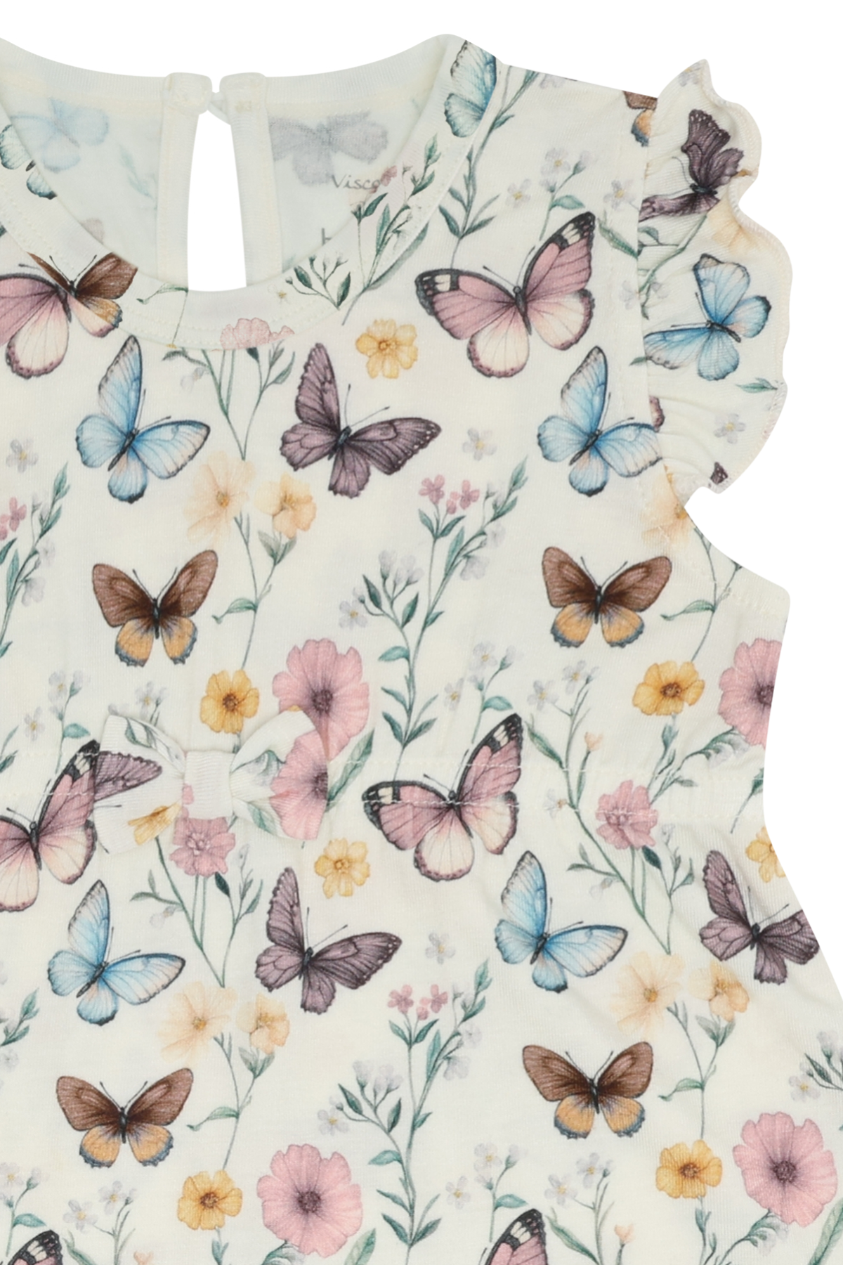 Hust&Claire Sommerdrakt Bambus Milu Butterfly Ivory