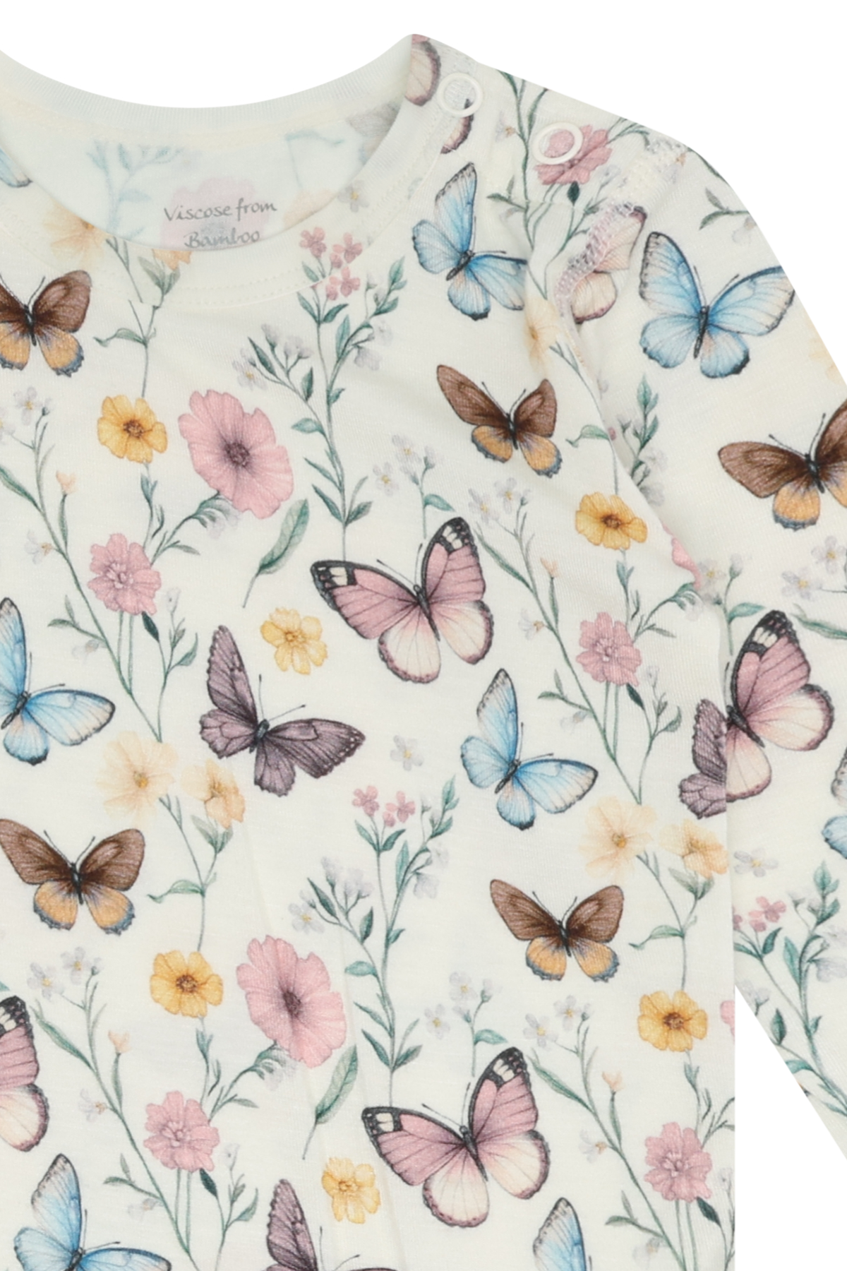 Hust&Claire Body Bambus, Buller Butterfly Ivory