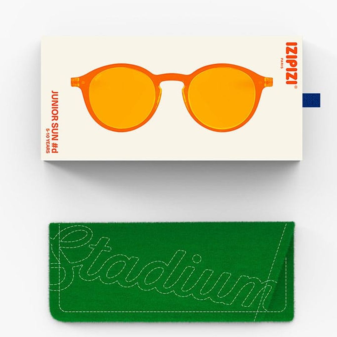 Solbriller, IZIPIZI®, SUN D, Junior 5-10 år, Active Yellow