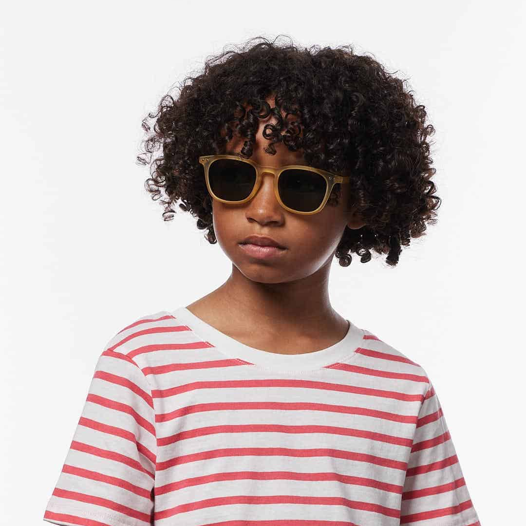 IZIPIZI® Solbriller, Kids 5-7 år #E, Yellow Honey
