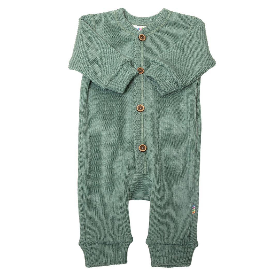 Jumpsuit, Joha, Wool Rib, Green YD