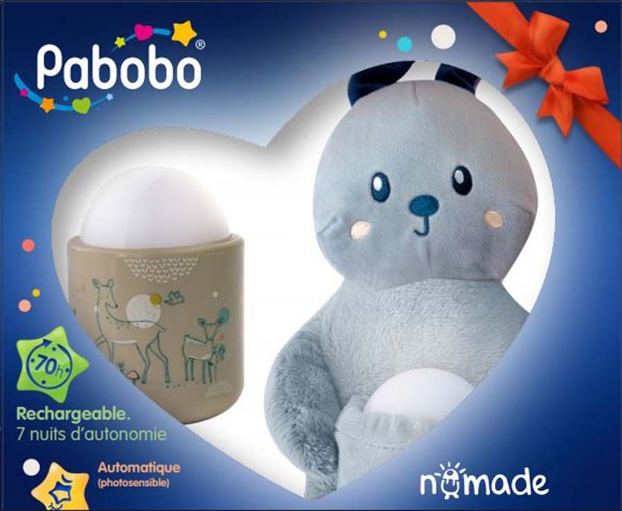 Nattlampe m/kosedyr, Pabobo, Nomad, Kanin