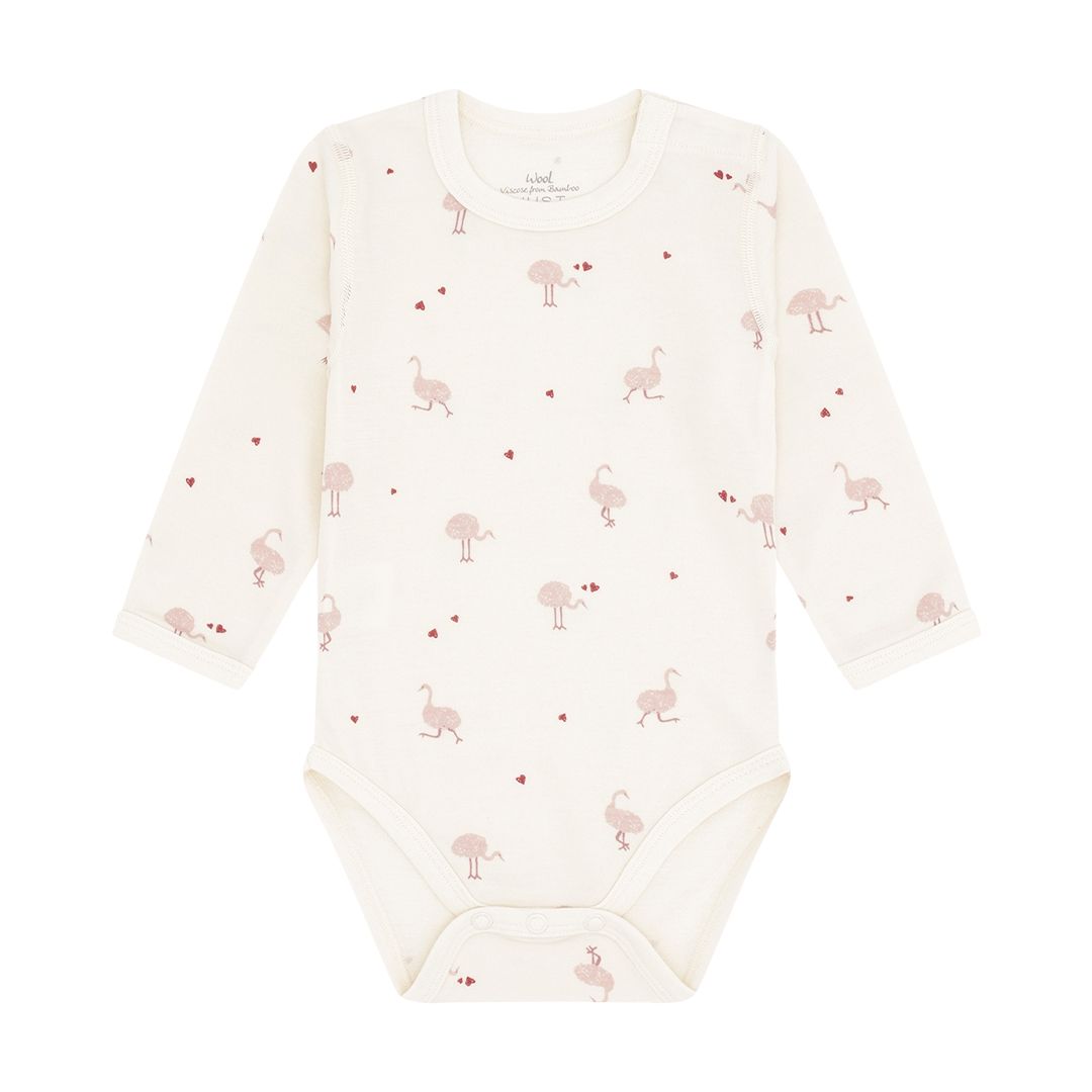 Body, Hust&Claire, Ull/Bambus, Baloo Ostrich, Off White