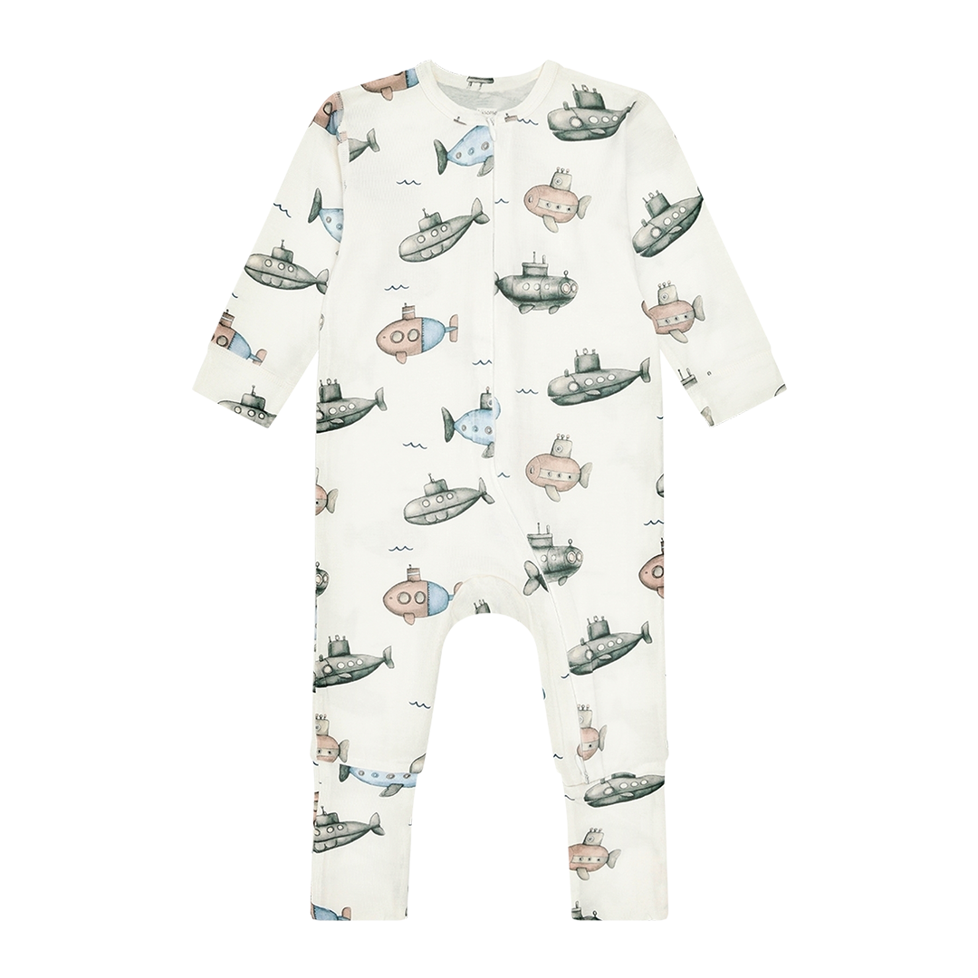 Hust&Claire Heldress Bambus, Mulle Submarine Ivory