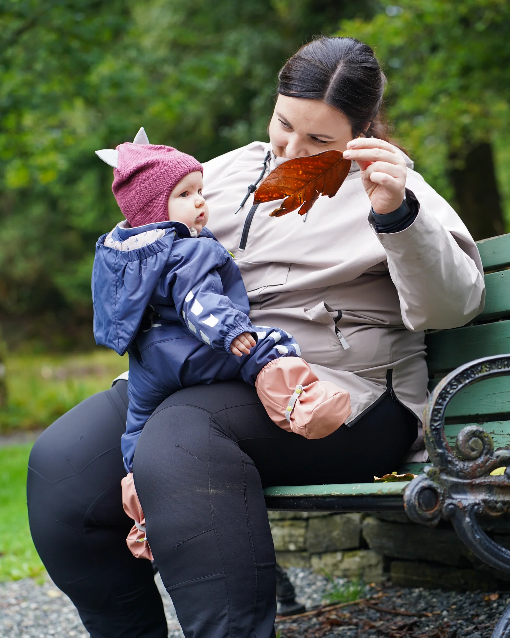 Kattnakken Parkdress Baby Frost, Marine