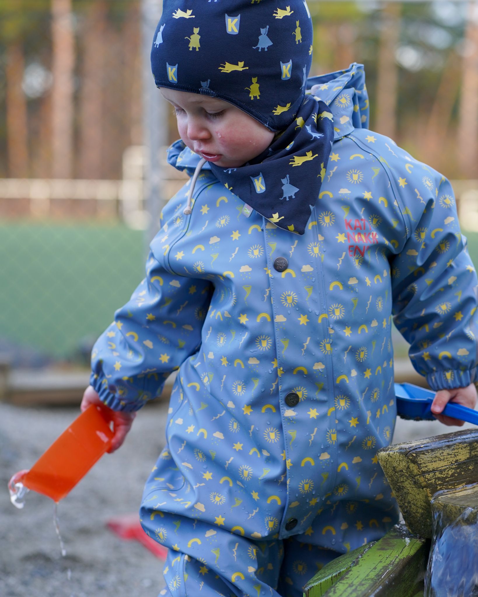 Kattnakken Vendbar Babylue, Marine / Lysbark