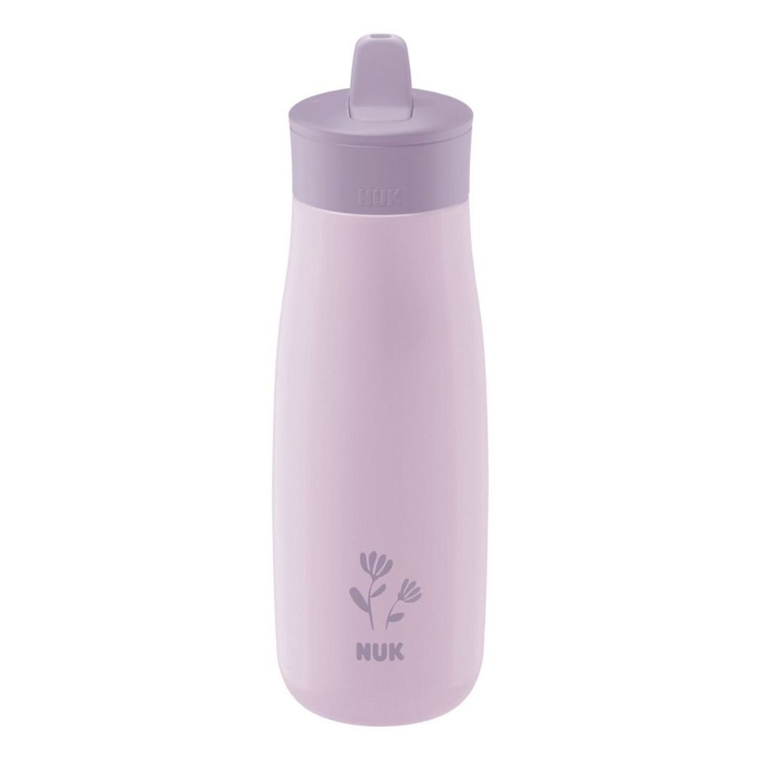 Flaske, NUK, Mini-Me Sip, Rustfritt stål, Flower, 500ml