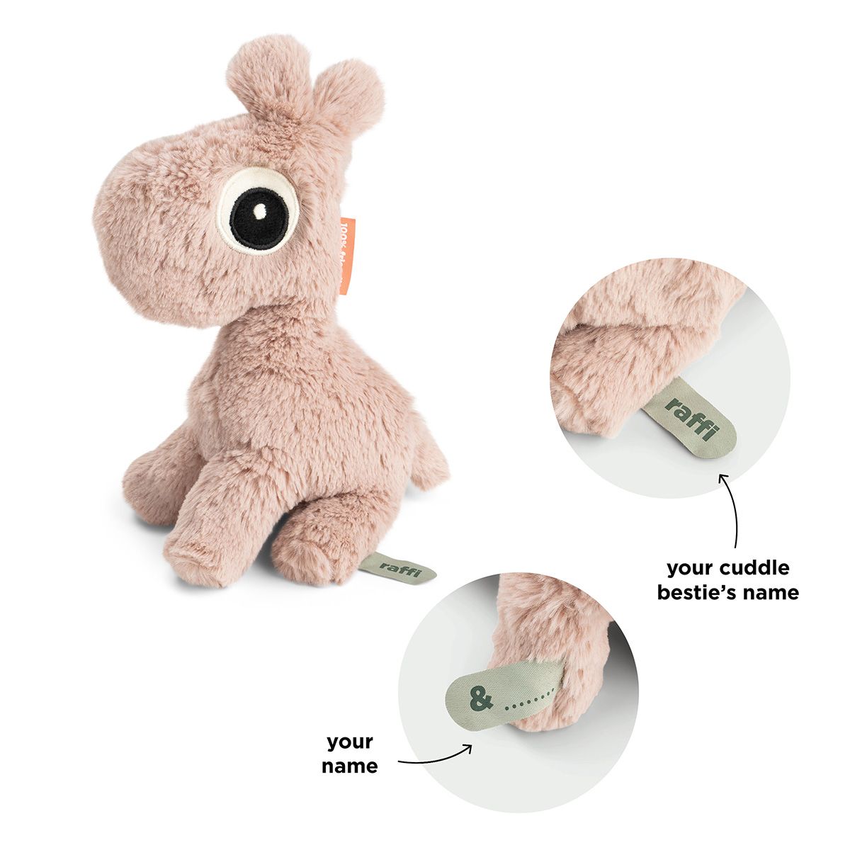 Done By Deer Kosebamse, Raffi Powder 26 cm