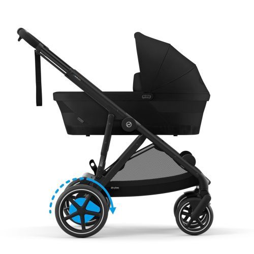 Cybex eGazelle S, BLK, Moon Black, Komplett barnevogn