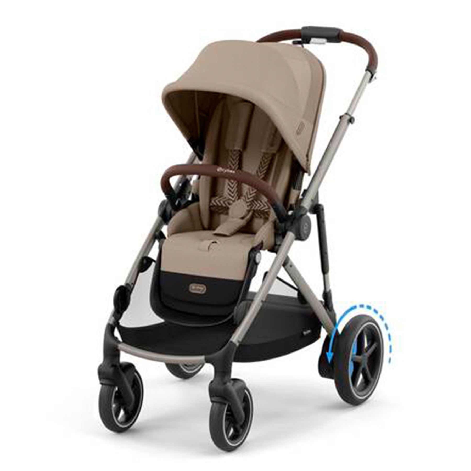 Barnevogn, Cybex, eGazelle S, TPE, Almond Beige
