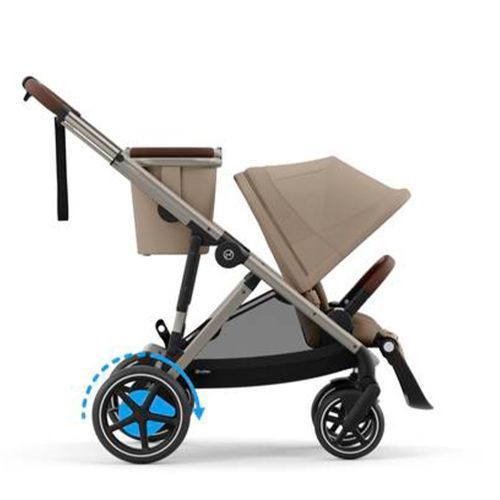 Barnevogn, Cybex, eGazelle S, TPE, Almond Beige