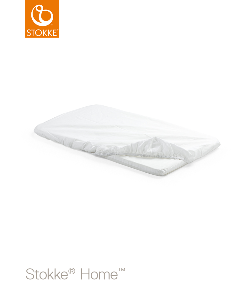 Vuggelaken, Stokke® Home™, Hvit, 69x38 cm, 2pk