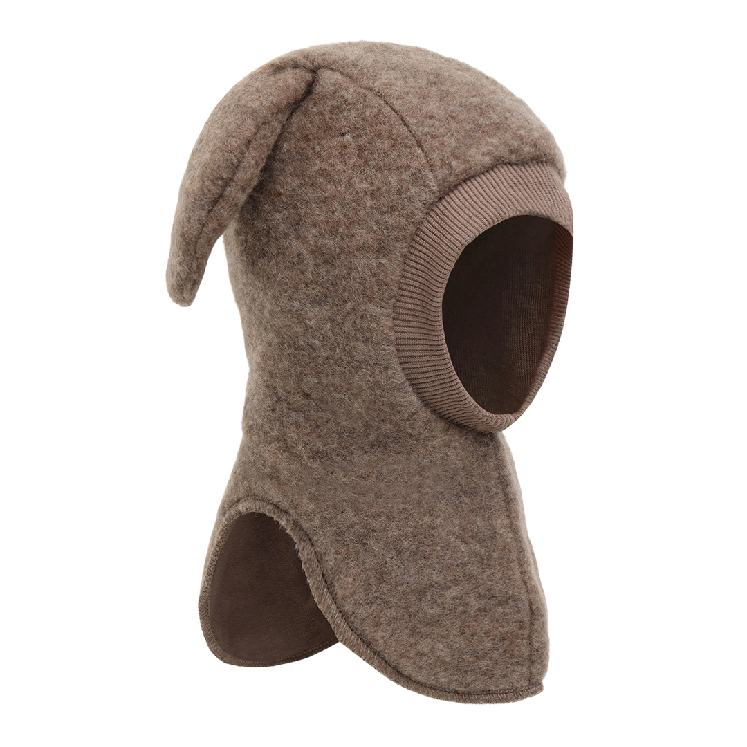 Hust&Claire Balaclava Femi, Merinoull, Deer Melange