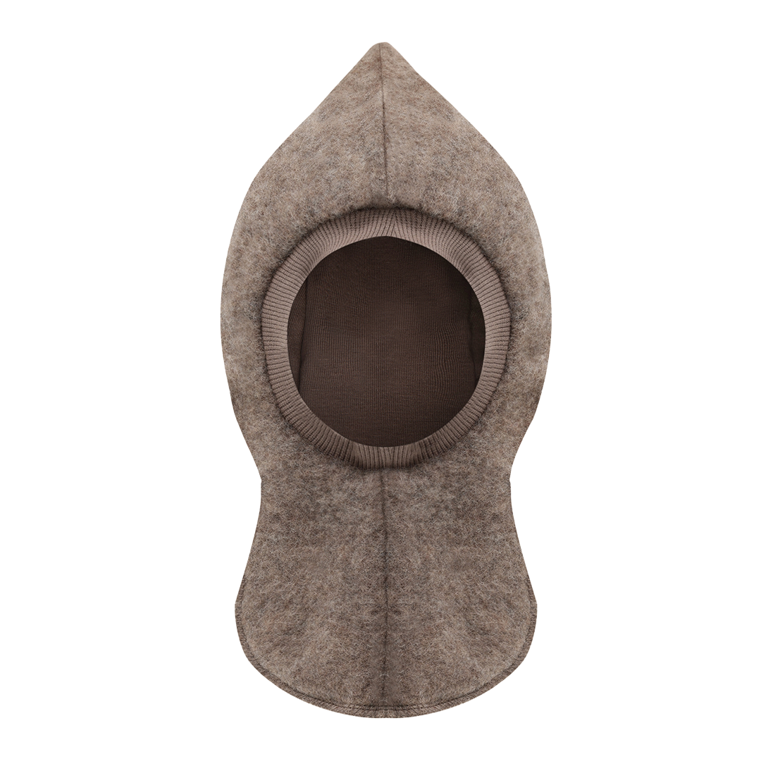 Hust&Claire Balaclava Feo, Merinoull, Deer Melange