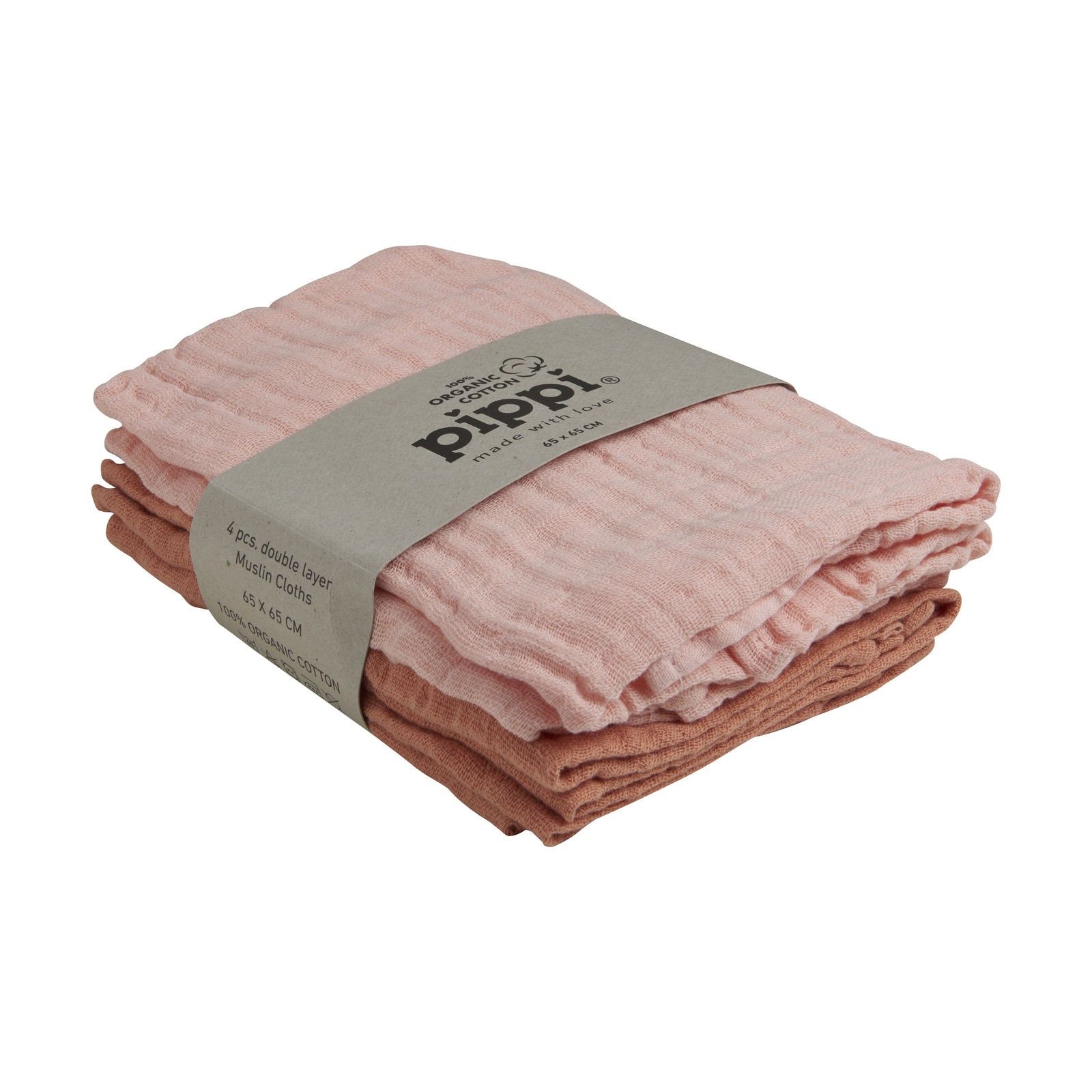 Gassklut, Pippi, Veiled Rose, 4 pk