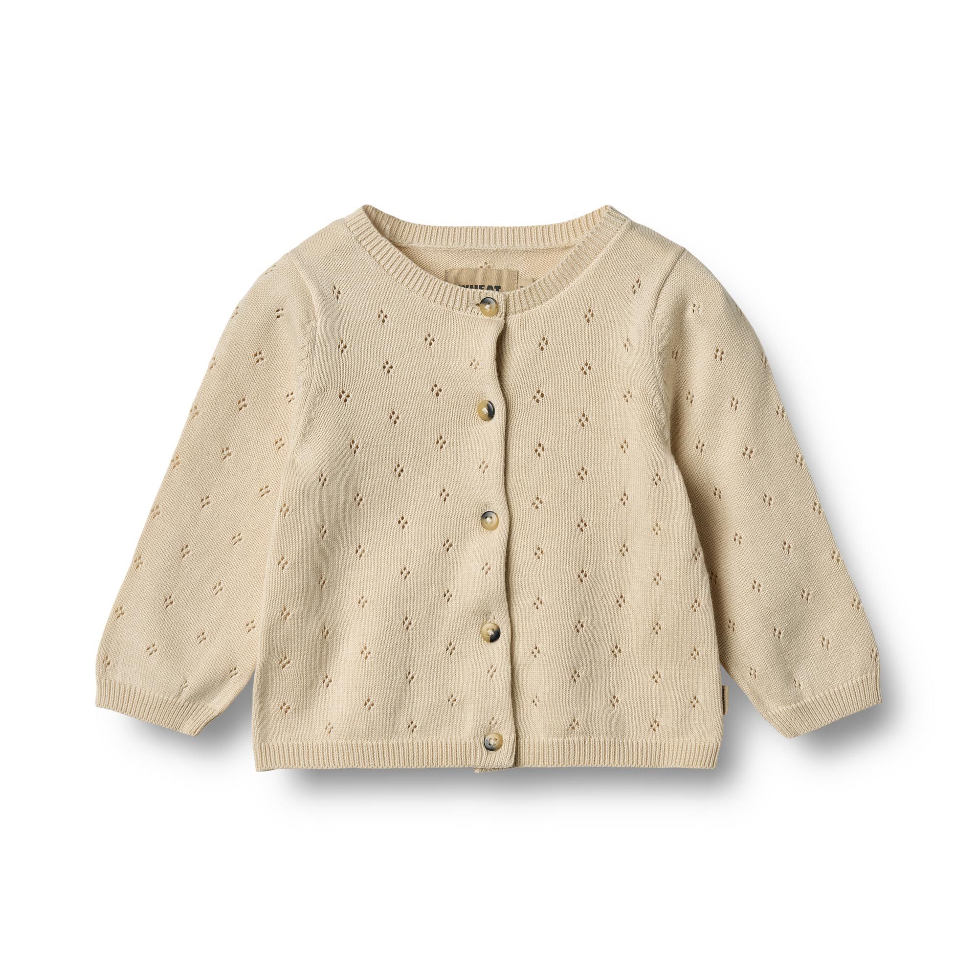 Cardigan, Wheat, Sandshell, Maia