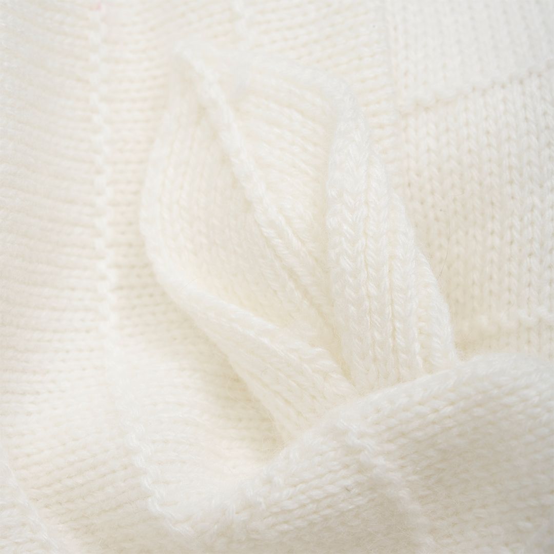 Balaclava Ears Wool, Huttelihut, Off-White