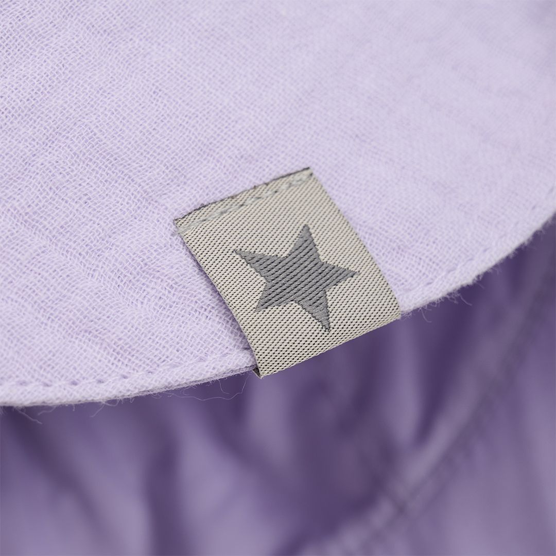 Sommerhatt, Huttelihut, Muslin, Orchid Petal