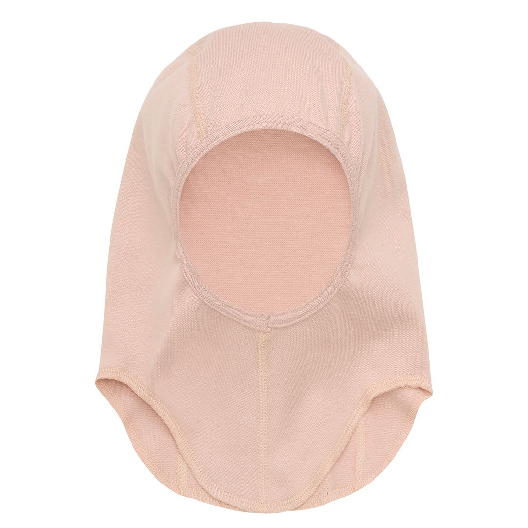 Balaclava, Huttelihut, Cotton Rib, Mahogany Rose