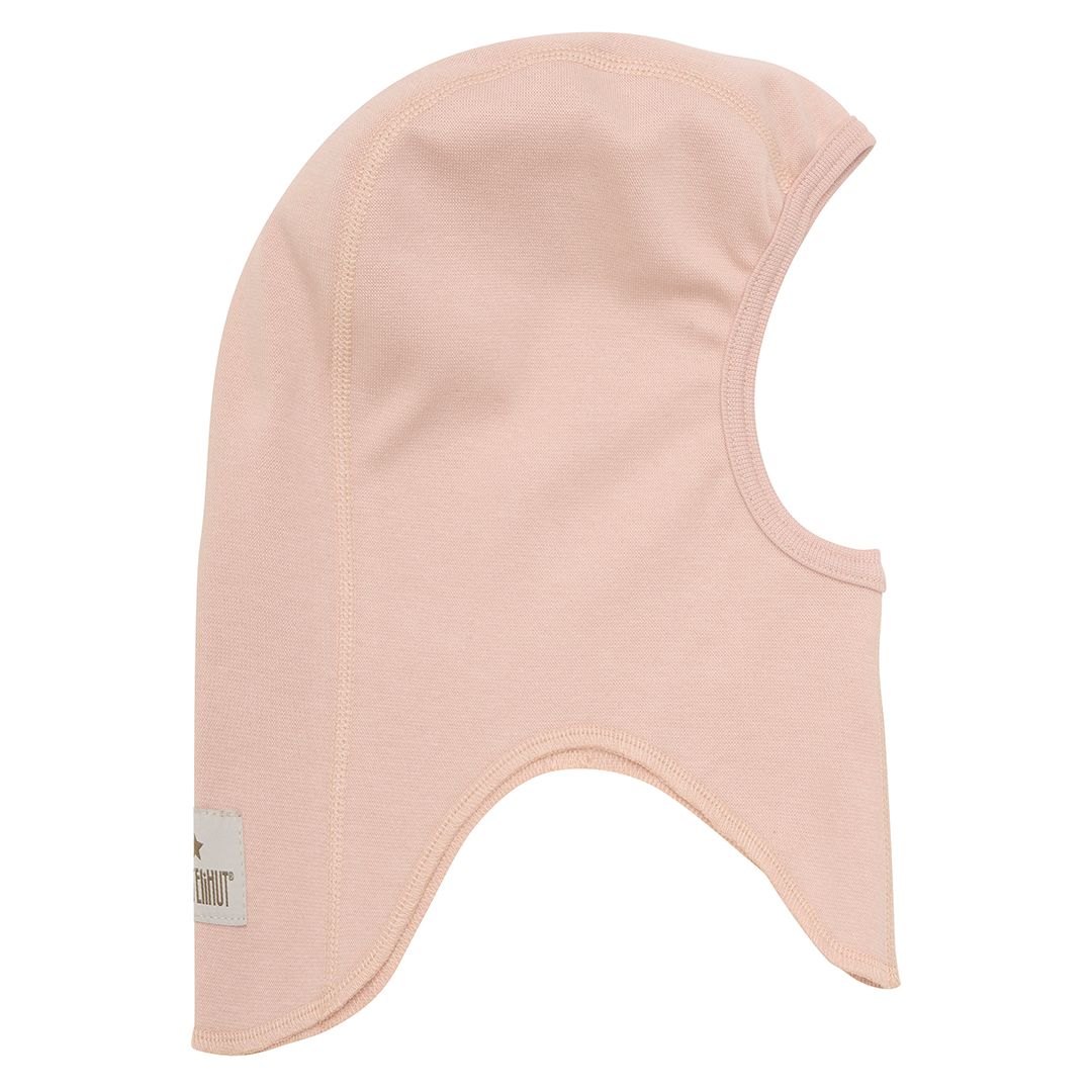 Balaclava, Huttelihut, Cotton Rib, Mahogany Rose