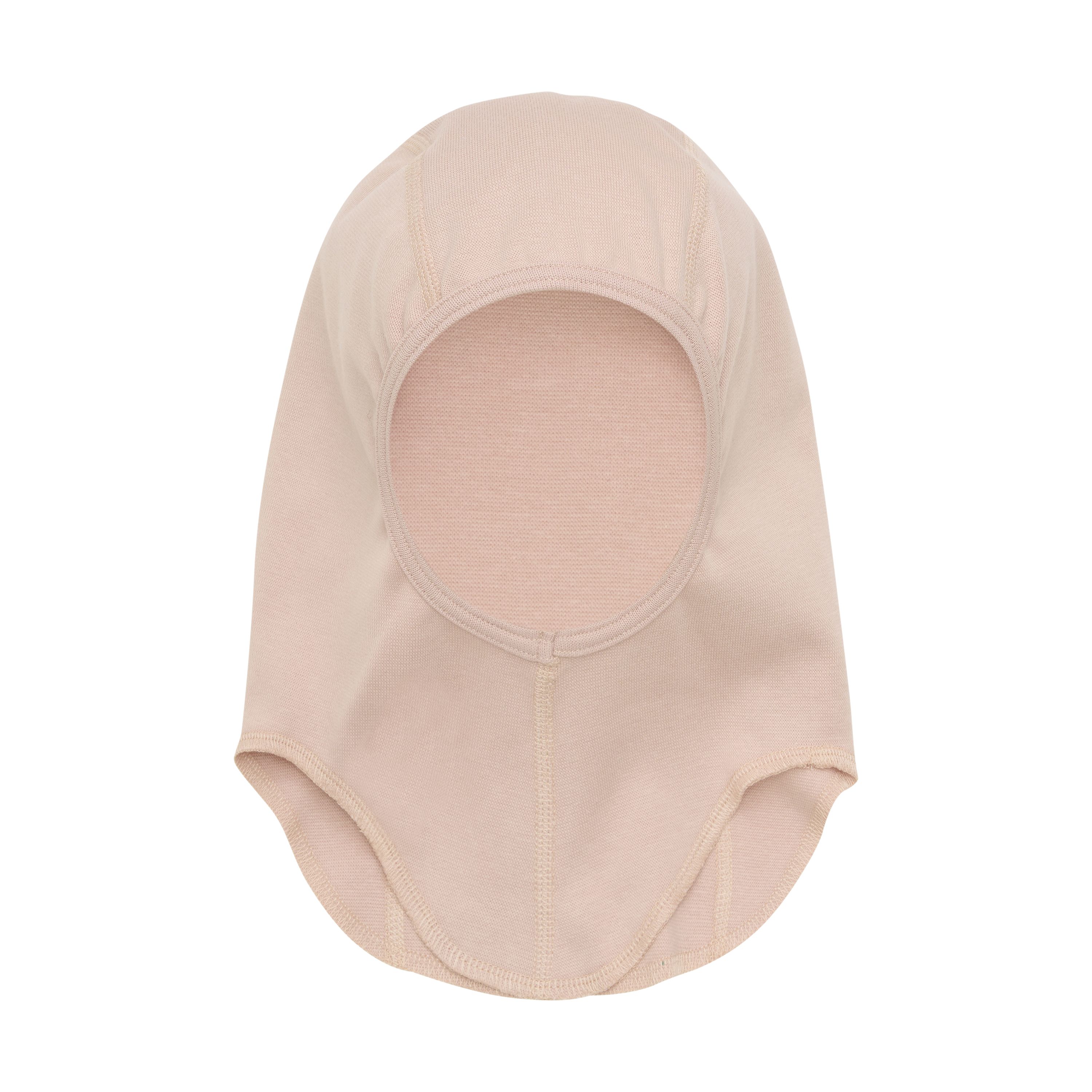 Balaclava, Huttelihut, Cotton Rib, Mahogany Rose