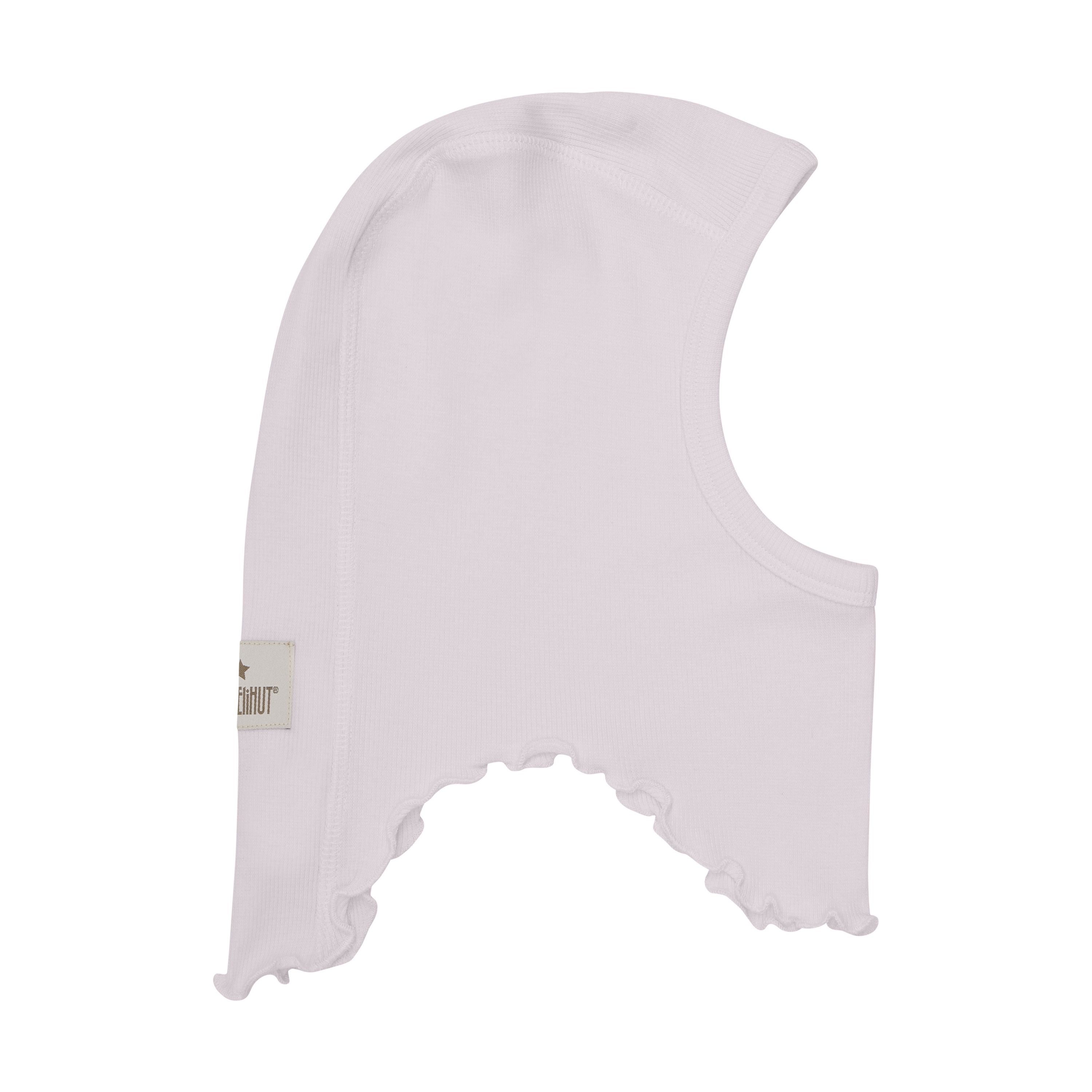 Balaclava Rib, Huttelihut, Purple, Cloud Gray