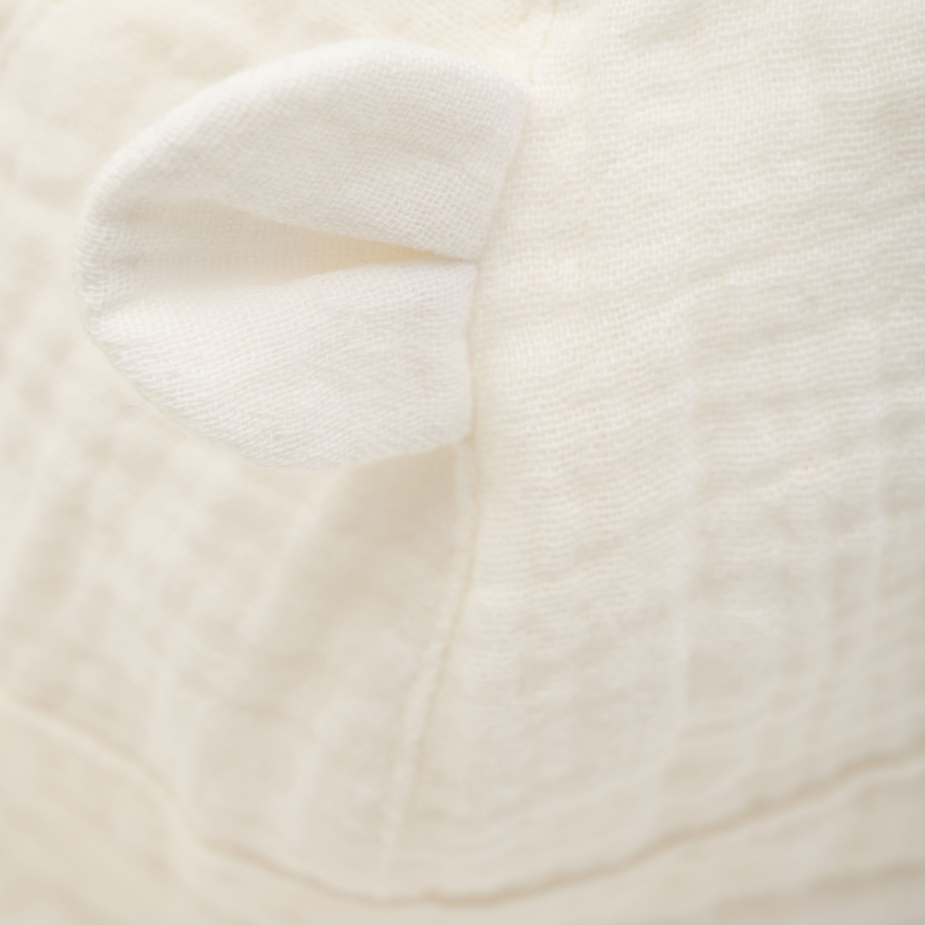 Sommerlue, Huttelihut, Muslin, Ears, Antique White