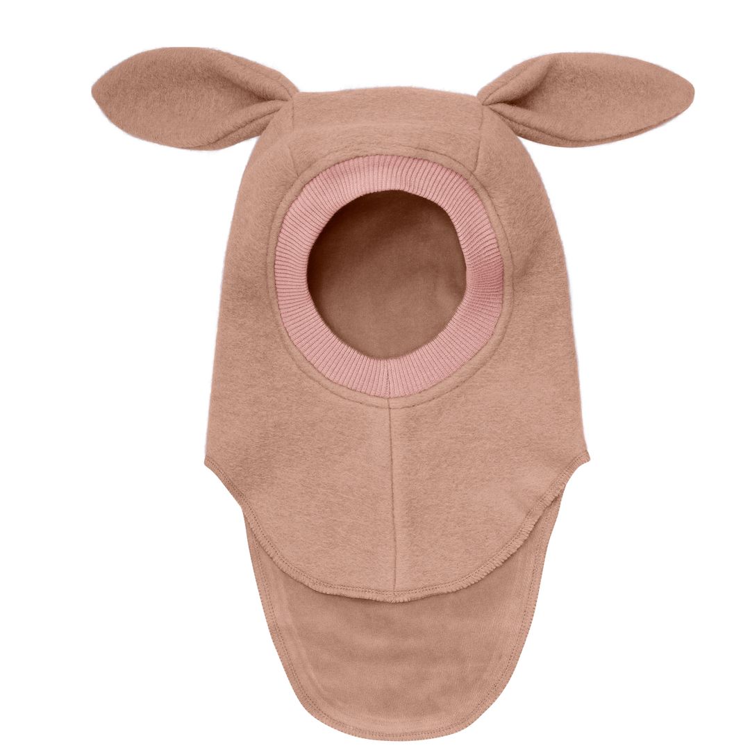 Balaclava, Huttelihut, Ears Wool, Rose Melange