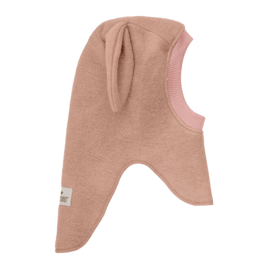 Balaclava, Huttelihut, Ears Wool, Rose Melange