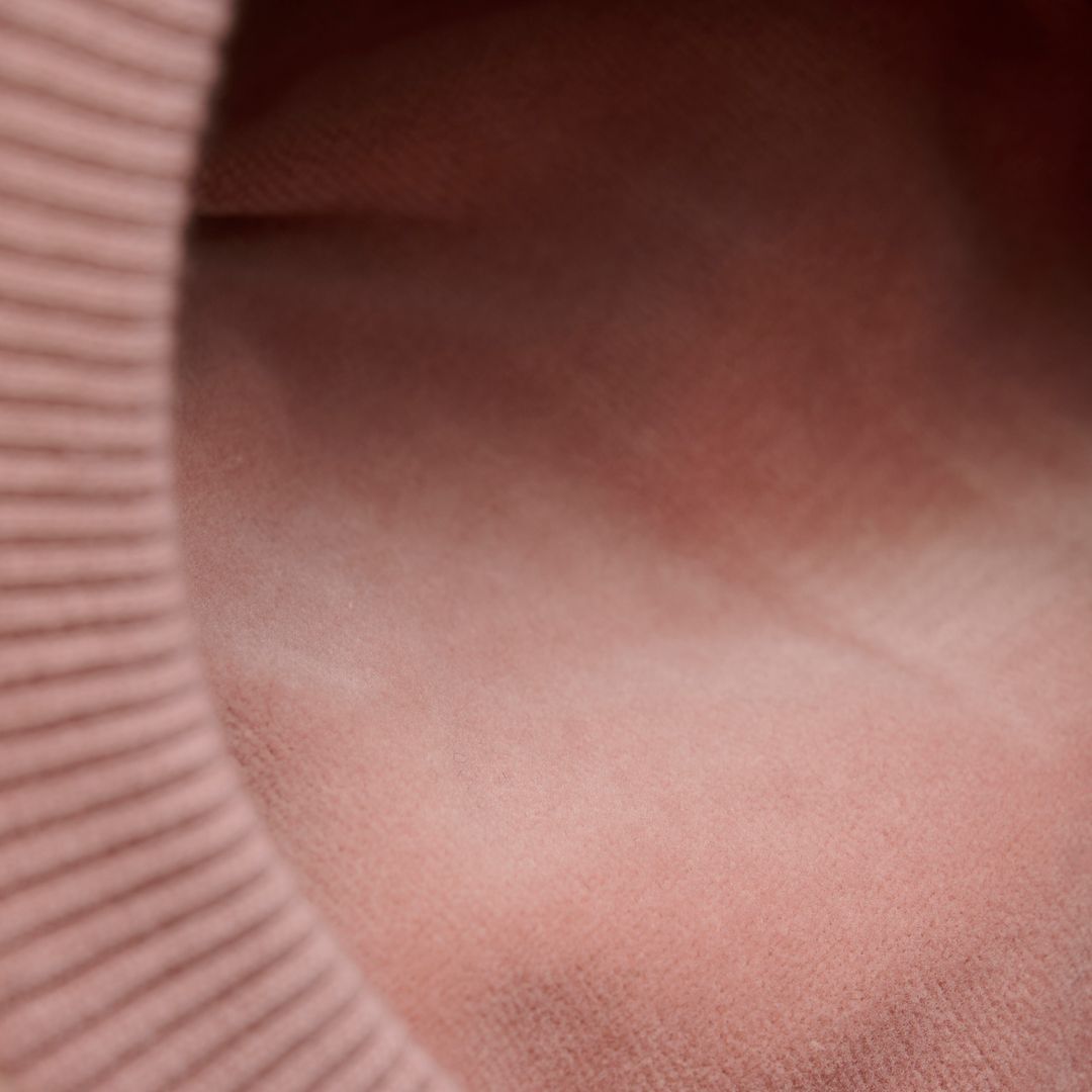 Balaclava, Huttelihut, Ears Wool, Rose Melange
