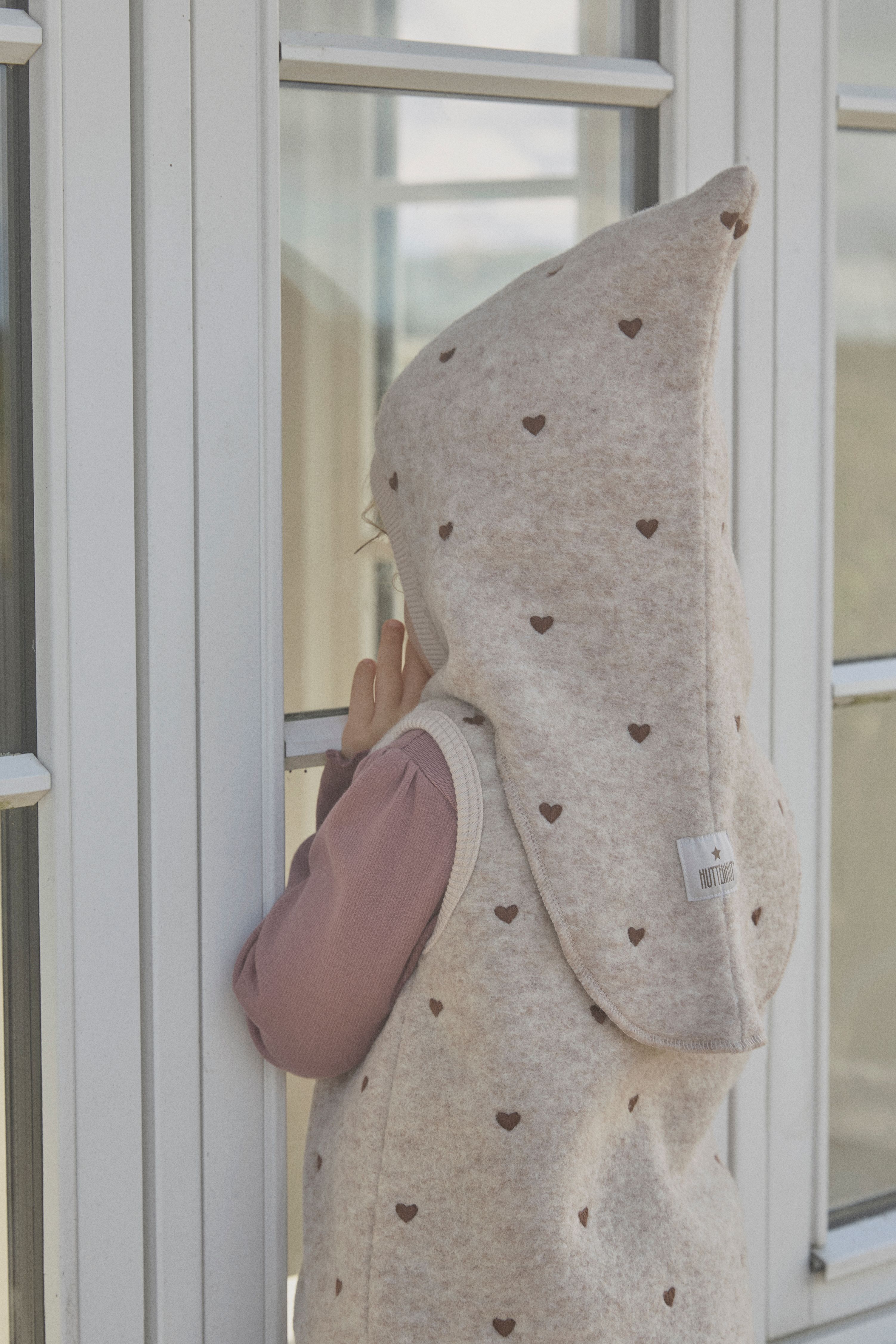Balaclava, Huttelihut, Wool, Sand Melange