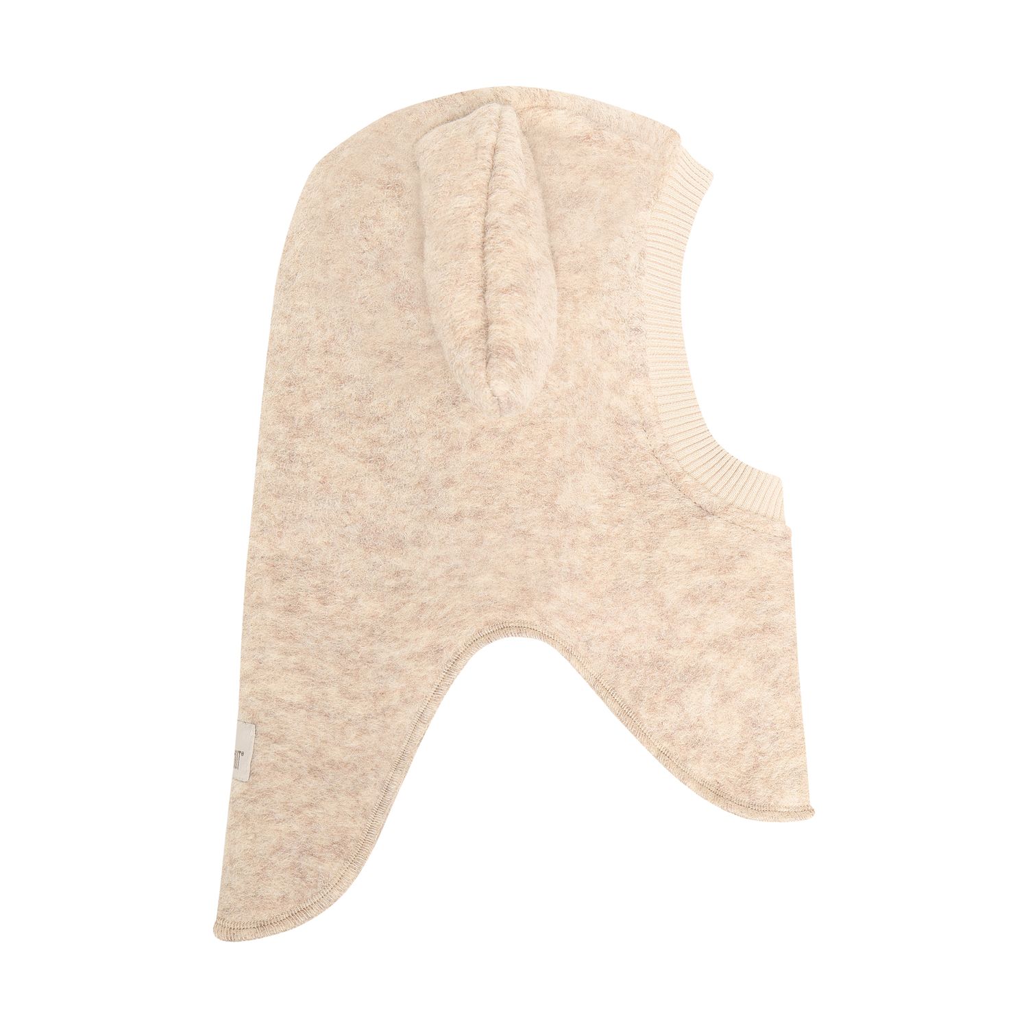 Huttelihut Balaclava Ears Wool, Sand Melange