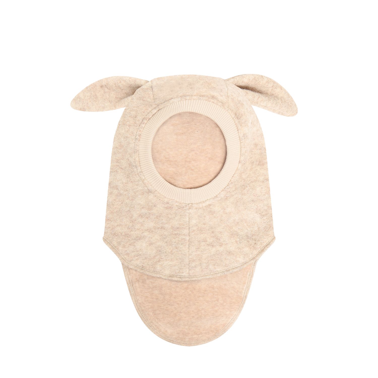 Huttelihut Balaclava Ears Wool, Sand Melange