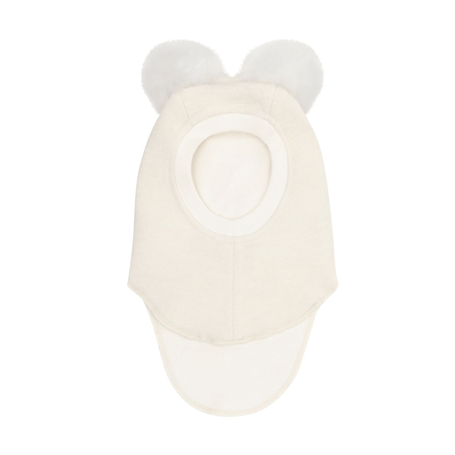 Huttelihut Balaclava Ull, Pompom Alpaca, Tofu