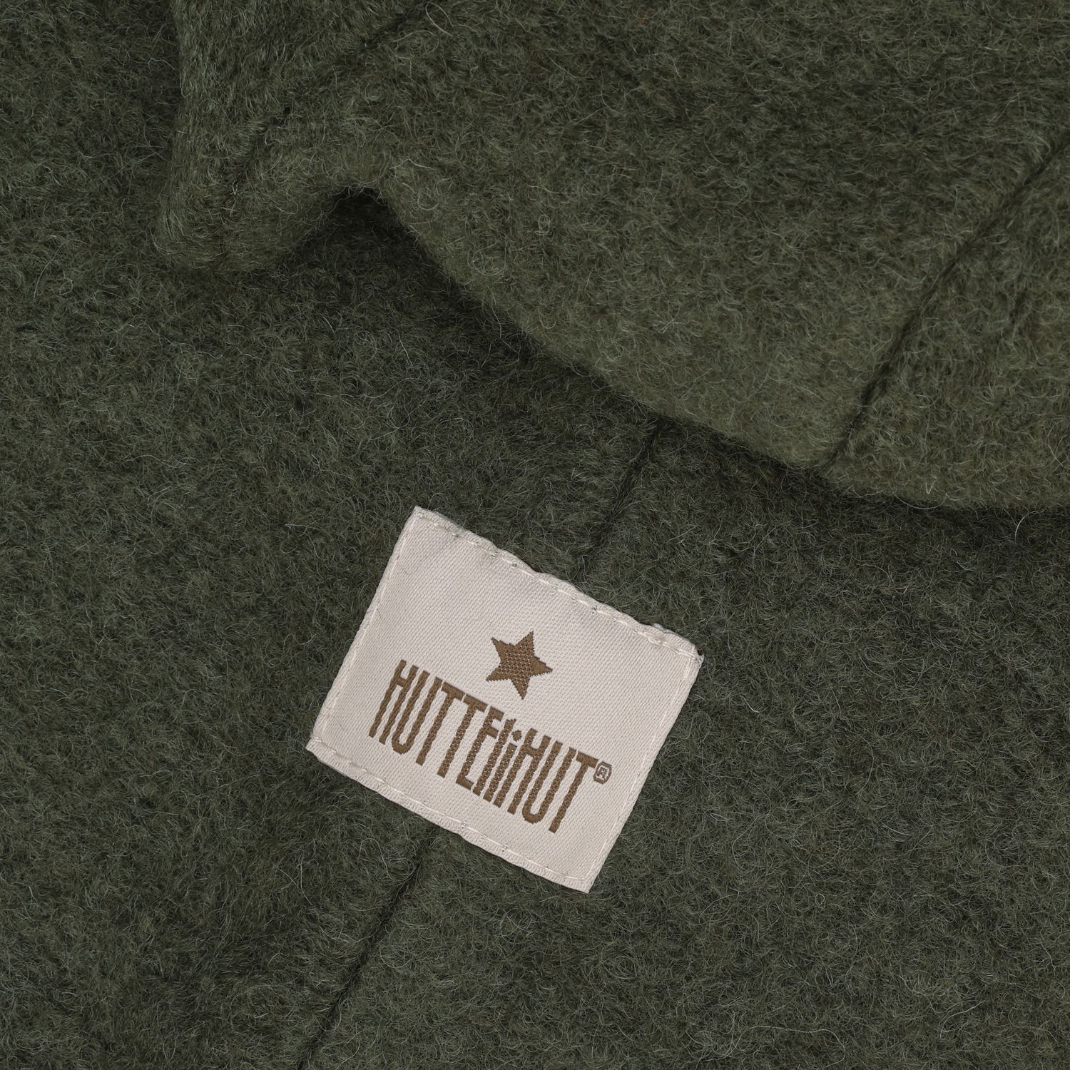 Huttelihut Balaclava Triangles Wool, Beetle