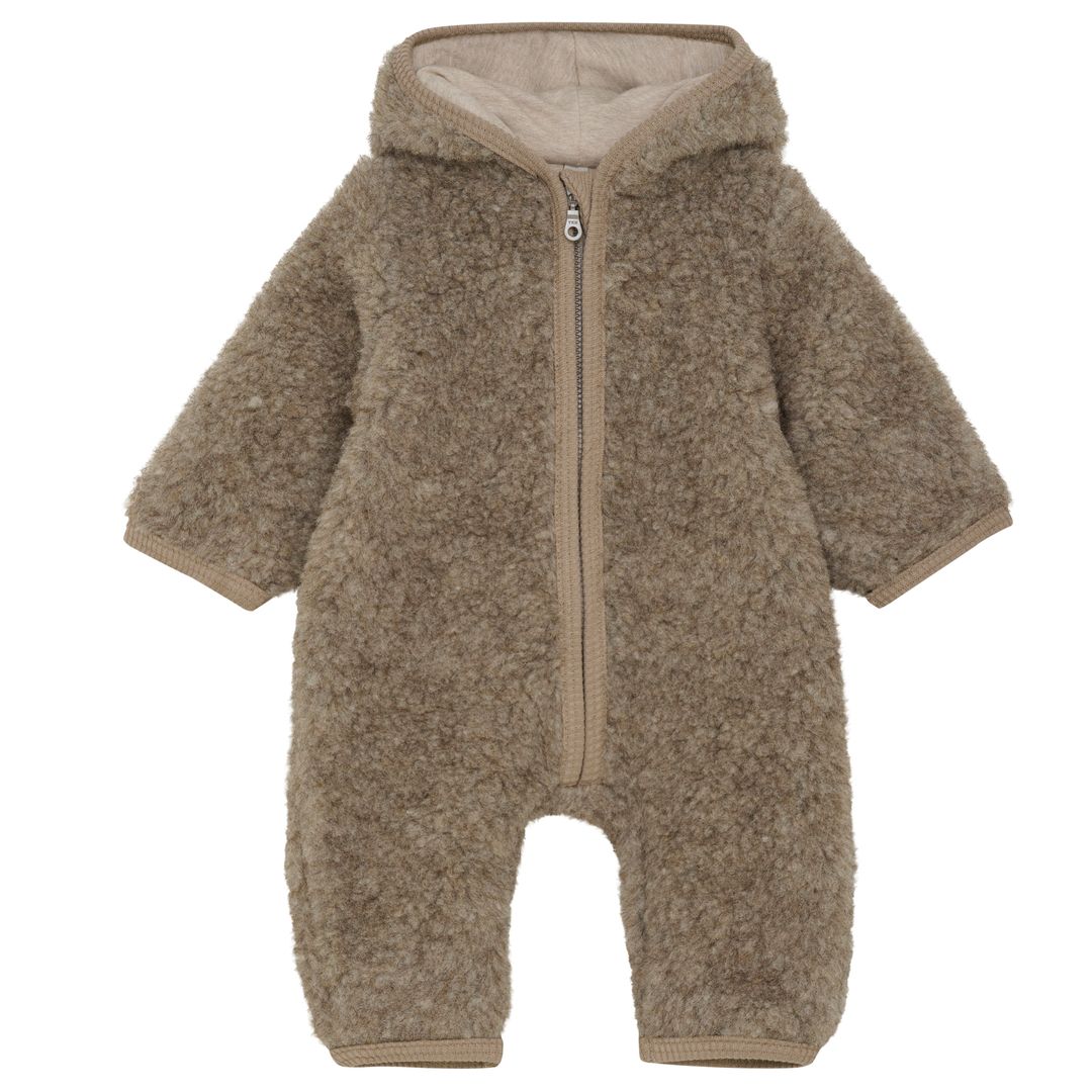 Heldress, Huttelihut, Wool Teddy w. Lin, Camel Melange