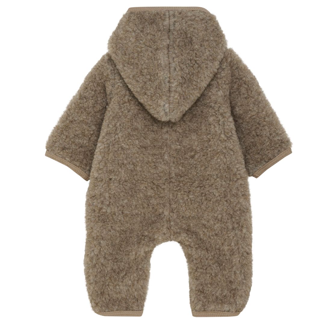 Heldress, Huttelihut, Wool Teddy w. Lin, Camel Melange