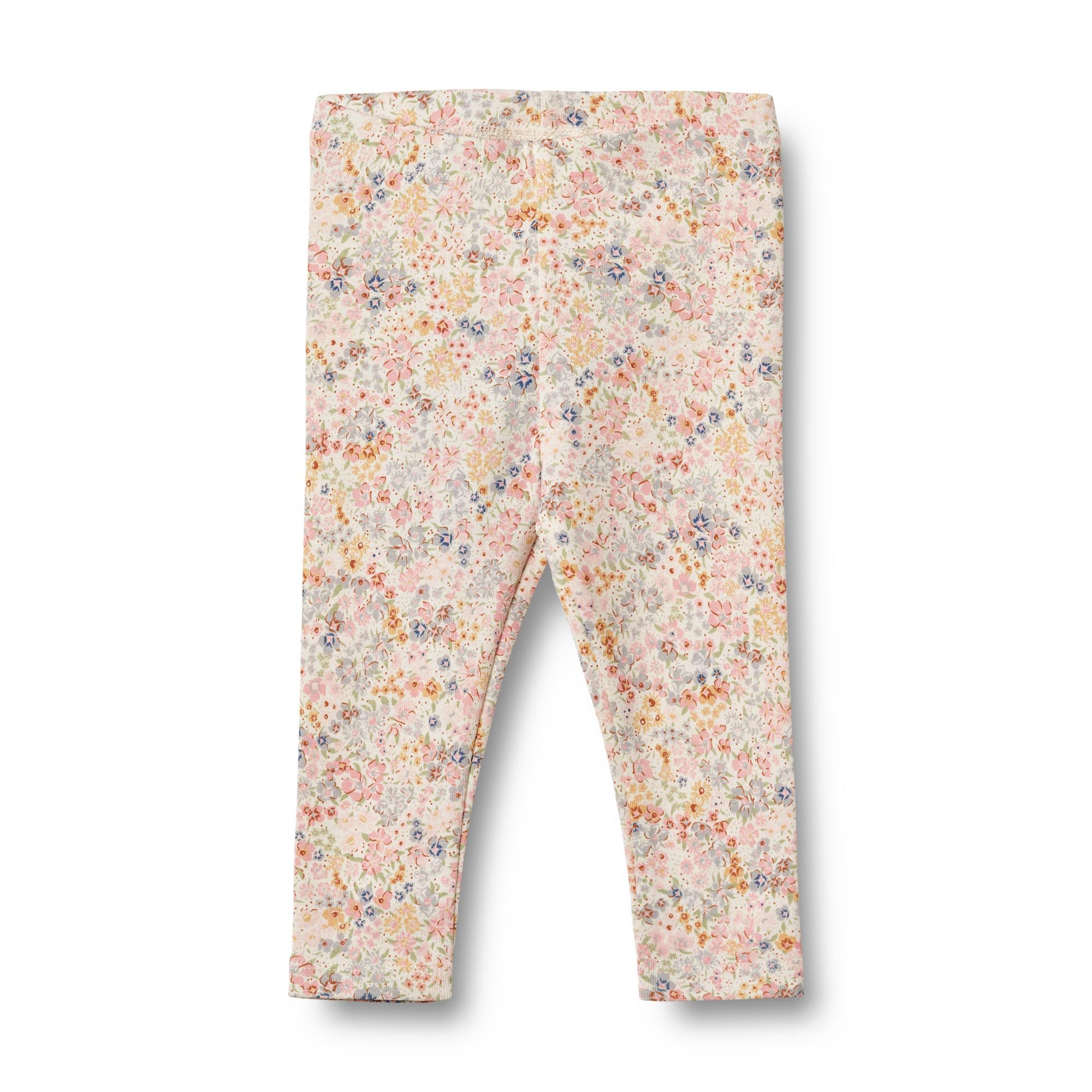 Leggings, Wheat, Jules, Bright Flowers