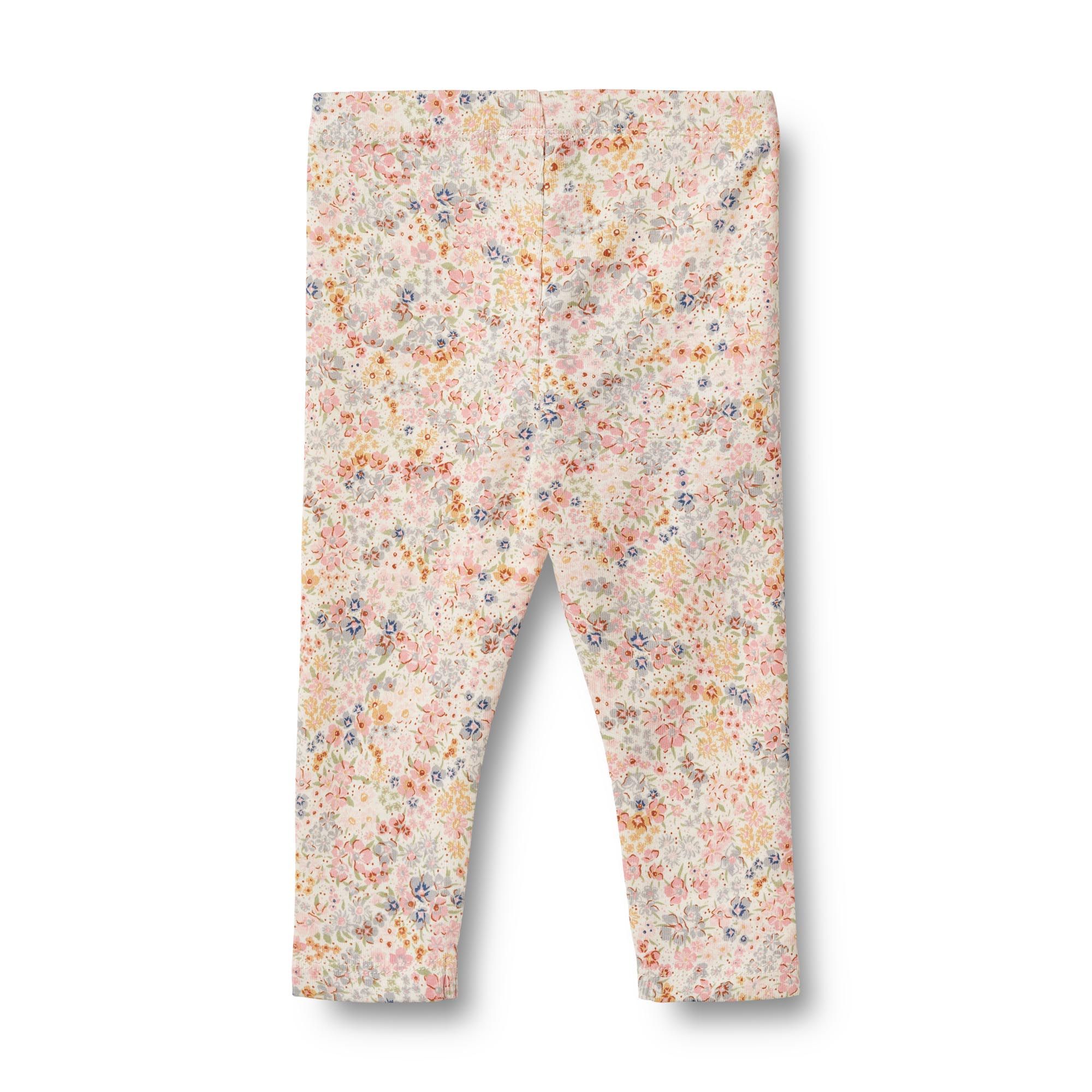 Leggings, Wheat, Jules, Bright Flowers