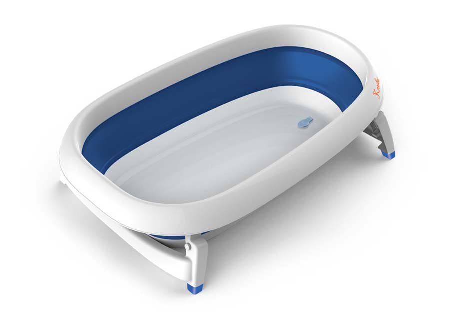 Badekar, Sammenleggbart, Karibu, Mørkeblå