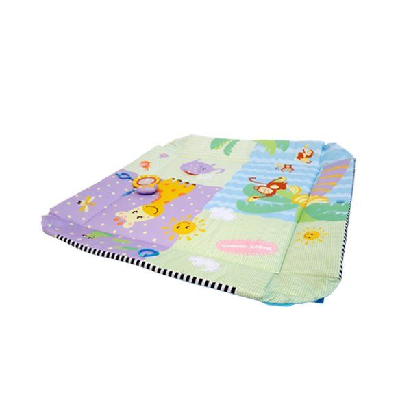 Leketeppe m/oppkant, BBcute, 80x80 cm