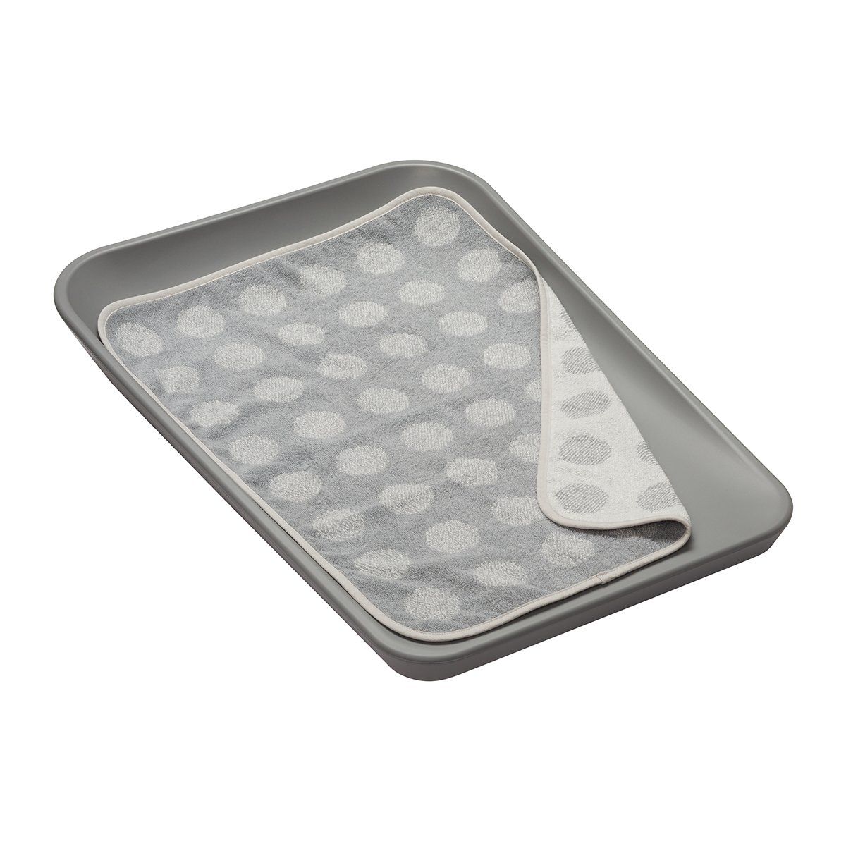 Stellehåndkle, Leander, Cool Grey